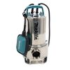 ​Pompa submersibila ape murdare Makita, carcasa inox, motor puternic 550W, debit maxim 10800 l/h, inaltimea maxima 7 m, turatie motor 2800 rot/min-Dacenergy.ro