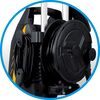 ​Aparat de spalat cu presiune, lance cu functie StopAndSafe, tehnologia TurboStream, recipient de detergent reglabil, 500 ml, 4 duze inlocuibile, furtun de inalta presiune de 10 m lungime, 350 bar, 2500 W, Presiune maxima: 350 bar-poza 3-Dacenergy.ro