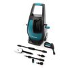Aparat de spalat cu presiune Makita, motor universal, furtun cu insertie metalica, 1700 W, presiune maxima 110 bari-poza 4-Dacenergy.ro