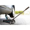RESIGILAT: Cric auto hidraulic, realizat din otel si aluminiu, capacitate mare de ridicare de 2,5 tone, inaltimea de ridicare 80 - 360 mm, roti pivotante la 360° cu rulmenti, 53 x 20.5 x 8/36 cm, negru si verde-poza 11-Dacenergy.ro