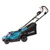 Masina de tuns gazon Makita, latime de taiere 33 cm, cu acumulator LXT, 18V, 4A si incarcator standard, sac de colectare 30 l-Dacenergy.ro