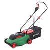 Masina de tuns iarba, electrica, motor puternic de 1300 W, maner central, inaltimea de taiere reglabila, roti de deplasare, cutit rotativ, Putere motor	: 1300 W-poza 2-Dacenergy.ro