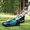 Masina de tuns gazon Makita, latime de taiere 33 cm, cu acumulator LXT, 18V, 4A si incarcator standard, sac de colectare 30 l-poza 4-Dacenergy.ro