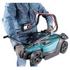 Masina de tuns gazon Makita, latime de taiere 33 cm, cu acumulator LXT, 18V, 4A si incarcator standard, sac de colectare 30 l-poza 6-Dacenergy.ro