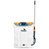 ​Pompa de stropit cu acumulator, plumb-acid, 12 V, 8 Ah, 4 duze diferite, presiune maxima 5,5 bar, debit maxim 3,1 l/min, timp de lucru 3-4 ore, 45 x 36 x 17 cm, 16 l-Dacenergy.ro
