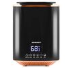 RESIGILAT: Umidificator de aer, functia de ionizare a aerului, de aromaterapie, ceata rece, oprire automata, rezervor 2,6 l, 250 ml/h, temporizator, higrostat si higrometru incorporabil, negru-Dacenergy.ro