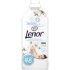 ​Balsam de rufe Lenor Sensitive Cotton Fresh, prospetime de lunga durata, hipoalergenic, 1.2 l, 48 spalari, Parfum: Sensitive-Dacenergy.ro