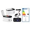 ​Lada frigorifica, functia de racire si incalzire, 2 moduri de functionare Eco si Max, blocare pentru copii, 100-240V si 12V/24V, panou de control tactil, 21 l, 56,8 x 33 x 33,2 cm, alb-poza 2-Dacenergy.ro