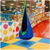 Hamac copii Neo-Sport, tip cocon, material rezistent, perna inclusa, 80kg, carlig inclus, albastru, 140x55 cm, Culoare: Albastru-poza 4-Dacenergy.ro