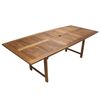 ​Masa extensibila pentru gradina DacEnergy©, lemn acacia tratat, interior si exterior, dreptunghiulara, 12 persoane, 160 / 220 x 100 x 74 cm, natur-poza 5-Dacenergy.ro