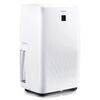 ​Aer conditionat portabil, 5 in1, raceste, incalzeste, dezumidifica, aeriseste si modul noapte, afisaj LCD si panou de control tactil, aplicatia Tuya, Wi-Fi, functia de pornire automata, 4000 W, Capacitate generala	: 14000 BTU, Culoare: Alb-Dacenergy.ro