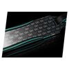 ​Trotineta, cadru si ghidon cu structura rezistenta, rulmenti de carbon, sistem de franare flex fender, maner tpr, roti de 110mm, 85x68.5 cm, argintiu si turcoaz, Culoare: Argintiu-poza 6-Dacenergy.ro