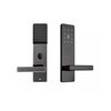 Incuietoare inteligenta DacEnergy©,  pentru hotel, apartament, motel, deblocare Aplicatie TTLock, TTHotel, Card RFID, Cheie, culoare negru, Culoare: Negru-Dacenergy.ro