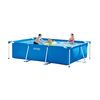 Piscina cu cadru metalic, dimensiuni 3.00 x 2.00 x 0.75 m, volum 3834 litri, material metal + PVC, forma dreptunghiulara, culoare albastru-poza 2-Dacenergy.ro