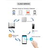 Incuietoare inteligenta DacEnergy©,  pentru hotel, apartament, motel, deblocare Aplicatie TTLock, TTHotel, Card RFID, Cheie, culoare negru, Culoare: Negru-poza 9-Dacenergy.ro