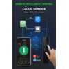 Incuietoare inteligenta DacEnergy©,material aliaj din aluminiu, deblocare Fingerpint, Aplicatie, Cod, Card RFID, NFC, Cheie ,culoare negru/auriu, Culoare: Negru, Auriu-poza 10-Dacenergy.ro