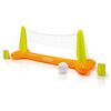 ​Poarta de volei gonflabila pentru piscina Intex, material PVC, minge, plasa, 239 x 64 x 91 cm, verde si portocaliu-Dacenergy.ro
