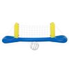 ​Poarta de volei gonflabila pentru piscina Bestway, material PVC, minge, plasa durabila, 252 x 64 cm, galben si albastru-Dacenergy.ro