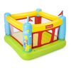 ​Centru de joaca pentru copii Bestway , confectionat din PVC, in forma de castel colorat de basm, cu turnuri gonflabile, 175 x 173 x 135 cm-Dacenergy.ro