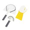 ​Kit pentru intretinere piscina, Lay-Z-Spa Bestway 60310, plasa, perie si o manusa pentru curatare, alb si gri-Dacenergy.ro
