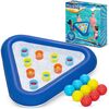 ​Joc de biliard pentru piscina Bestway, material PVC, triunghi gonflabil, 9 bile colorate, 105 x 97 cm-poza 2-Dacenergy.ro