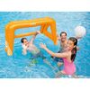 ​Poarta de fotbal gonflabila pentru piscina Intex, material PVC, minge gonflabila, plasa, 140 x 89 x 81 cm, portocaliu-poza 2-Dacenergy.ro