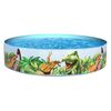 ​Piscina supraterana, pentru copii, forma rotunda, usor de asamblat, PVC, imprimeu dinozauri, 183 x 38 cm, 946 litri-poza 2-Dacenergy.ro