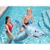 ​Saltea gonflabila de plaja Bestway, fabricata din material PVC, model realist de rechin, greutate maxima 45 kg, 183 x 102 cm, albastru ​-poza 3-Dacenergy.ro