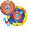 ​Joc de biliard pentru piscina Bestway, material PVC, cerc gonflabil, 6 frisbee colorate, diametru 140 cm, colorate-poza 3-Dacenergy.ro