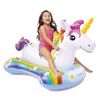 ​Saltea gonflabila Intex, material PVC, model frumos de unicorn, 2 manere puternice, 163 x 86 cm, multicolor-poza 3-Dacenergy.ro