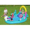 ​Centru de joaca copii Bestway, gonflabila, confectionat din PVC, model astronaut, cu tobogan, 228 x 206 x 84 cm-poza 3-Dacenergy.ro