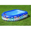 ​Piscina gonflabila pentru copii Bestway, parasolar UV, detasabil, forma de barca, volan incorporat cu claxon, 213 x 155 x 123 cm-poza 3-Dacenergy.ro