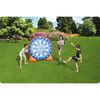 ​Scut gonflabil pentru fotbal Bestway, realizat din PVC, 2 mingi, 157 x 107 cm, portocaliu si albastru-poza 4-Dacenergy.ro