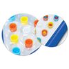 ​Joc de biliard pentru piscina Bestway, material PVC, triunghi gonflabil, 9 bile colorate, 105 x 97 cm-poza 4-Dacenergy.ro
