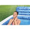 ​Piscina gonflabila Bestway, material PVC durabil cu 3 straturi, 3 inele gonflabile, 702 litri, 229 x 152 x 96 cm, albastru-poza 4-Dacenergy.ro