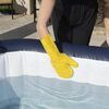 ​Kit pentru intretinere piscina, Lay-Z-Spa Bestway 60310, plasa, perie si o manusa pentru curatare, alb si gri-poza 4-Dacenergy.ro