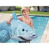 ​Saltea gonflabila de plaja Bestway, fabricata din material PVC, model realist de rechin, greutate maxima 45 kg, 183 x 102 cm, albastru ​-poza 5-Dacenergy.ro