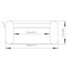 ​Piscina gonflabila, jacuzzi, Lay-Z Bali, pompa de filtrare incorporata, filtru pompa tip VI, prelata, 6 persoane, apa incalzita la 40°, sistem AirJet™, panou de control, aplicatie, 980 litri, 196 x 71 cm-poza 5-Dacenergy.ro