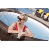 ​Piscina gonflabila, jacuzzi, Lay-Z Bali Brown Bestway, pompa de filtrare incorporata, prelata, 7 persoane, apa incalzita la 40°, sistem inovator AirJet™, panou de control si aplicatie, 1260 l, 216 x 216 x 71 cm-poza 5-Dacenergy.ro