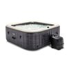 ​Piscina gonflabila cu hidromasaj Intex, jacuzzi, 6 persoane, cu aplicatie, panou de control electronic, apa incalzita pana la 40°, 2 tetiere, lampa LED, 1098 litri, 196 x 71 cm-poza 6-Dacenergy.ro