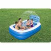 ​Piscina gonflabila Bestway, material PVC durabil cu 3 straturi, 3 inele gonflabile, 702 litri, 229 x 152 x 96 cm, albastru-poza 6-Dacenergy.ro