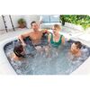 ​Piscina gonflabila cu hidromasaj Intex, jacuzzi, 6 persoane, cu aplicatie, panou de control electronic, apa incalzita pana la 40°, 2 tetiere, lampa LED, 1098 litri, 196 x 71 cm-poza 7-Dacenergy.ro