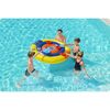 ​Joc de biliard pentru piscina Bestway, material PVC, cerc gonflabil, 6 frisbee colorate, diametru 140 cm, colorate-poza 7-Dacenergy.ro