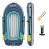 ​Barca gonflabila Bestway, 3 camere de aer, 2 adulti, 2 vasle din plastic, sarcina maxima 250 kg, pompa cu piston inclusa, 232 x 118 cm, albastra, Capacitate persoane	: 2-poza 2-Dacenergy.ro