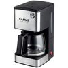 ​Cafetiera, realizata din sticla, 680 W, 0.8 litri, capacitate 6 cesti, functie antipicurare, negru si gri-Dacenergy.ro