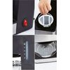 ​Cafetiera, realizata din sticla, 680 W, 0.8 litri, capacitate 6 cesti, functie antipicurare, negru si gri-poza 2-Dacenergy.ro