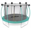 ​Plasa interioara pentru trambulina, cu fermoar, fabricata din polietilena, potrivit pentru trambuline cu diametru de 427 - 435 cm, 8 stalpi-poza 2-Dacenergy.ro