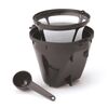 Cafetiera 2 in 1, 680 W, 1.2 l, capacitate 10 cesti, infuzor pentru ceai, oprire automata, negru-poza 3-Dacenergy.ro