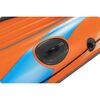 ​Barca gonflabila Bestway, un adult si un copil, 2 vasle din plastic, sarcina maxima 120 kg, pompa cu piston inclusa, 196 x 106 cm, portocaliu, Capacitate persoane	: 2-poza 5-Dacenergy.ro