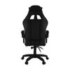 Scaun gaming DacEnergy©, tapitat cu imitatie piele, cu iluminare LED RGB, inaltimea si spatarul reglabil, cu perne in zona lombara si a capului, tetiera detasabila, 64x 60x 127-137 cm, negru-poza 2-Dacenergy.ro